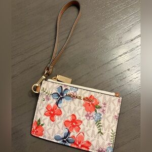 Michael Kors New Card Coin Purse with Wristlet